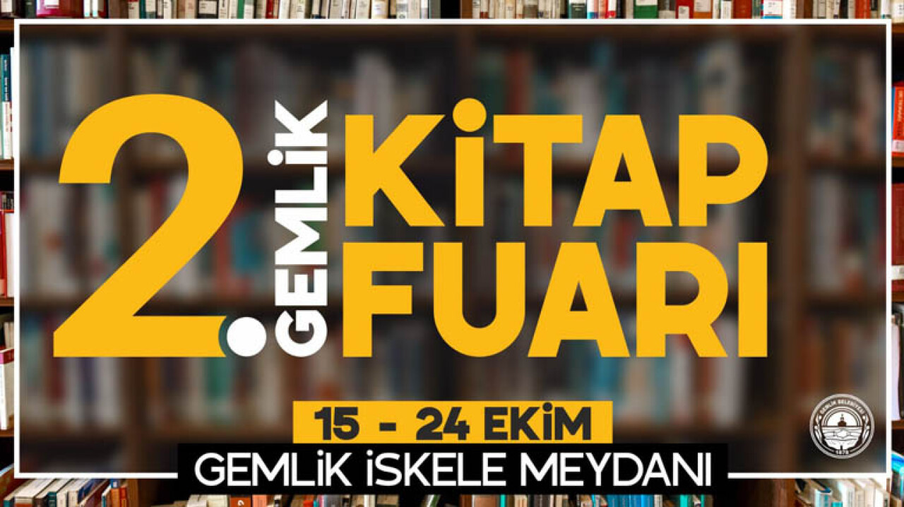 Gemlik Kitap Fuarı bir kez daha kapılarını açıyor