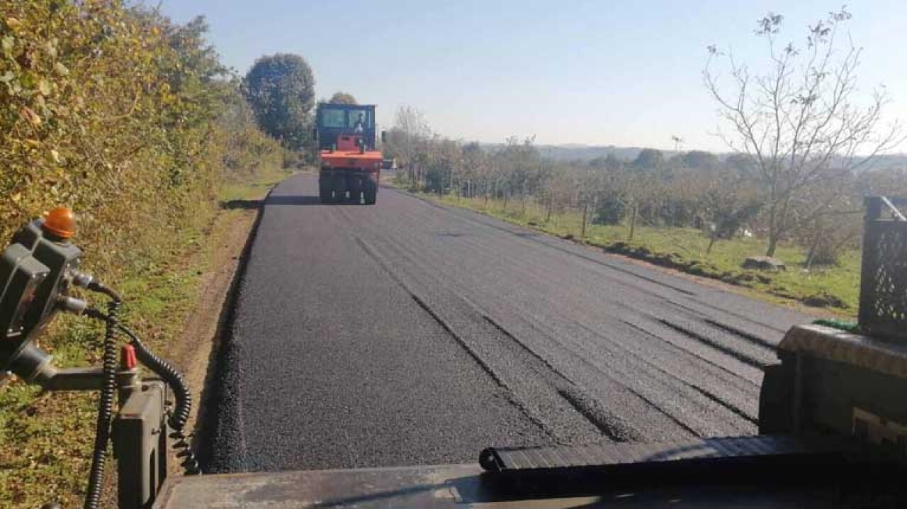 Kandıra Devlet Hastanesi yolu asfaltlandı