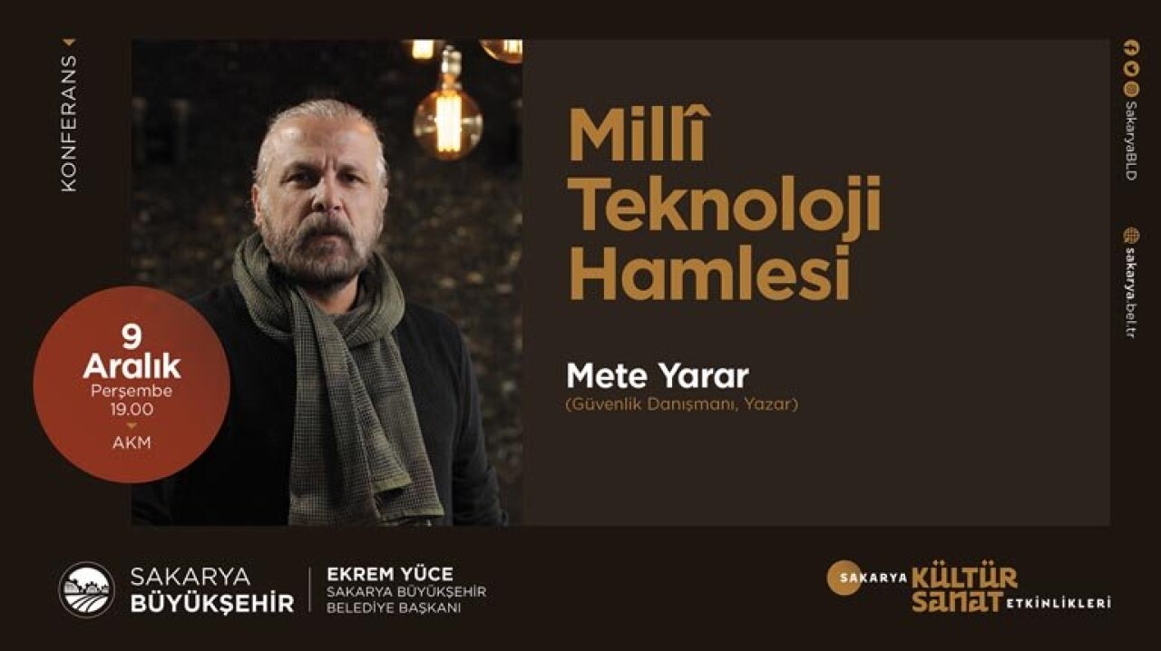 AKM’de ‘Milli Teknoloji Hamlesi’ konuşulacak