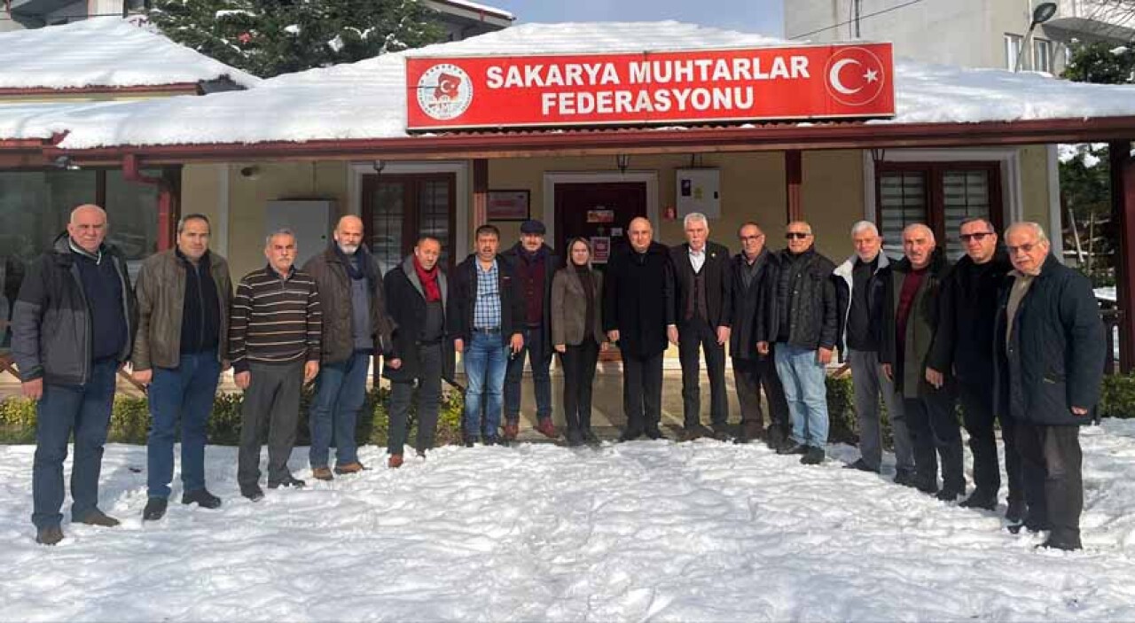 Özkoç Sakarya’daki tüm muhtarları tek tek ziyaret edecek