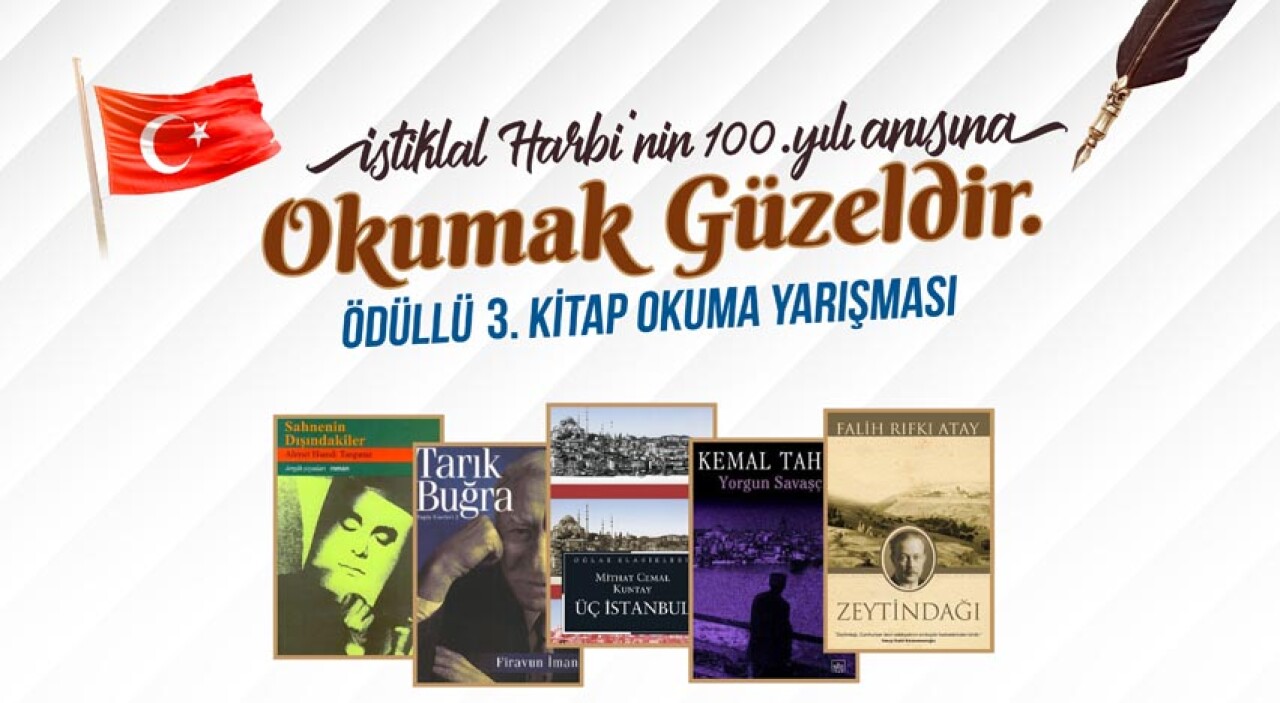 Beş kitabı okuyarak 7 bin 500 TL ve bilgisayar kazanabilirsiniz