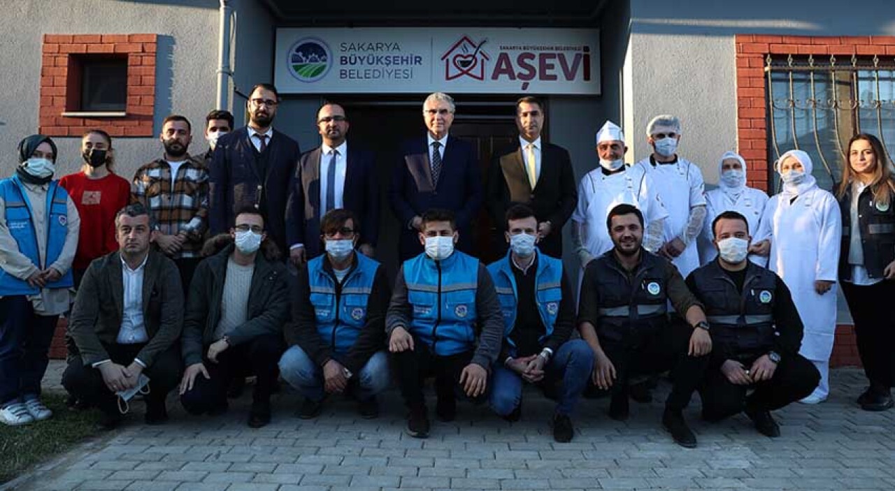 Sakarya Büyükşehir Belediyesi Aşevi hizmete başladı