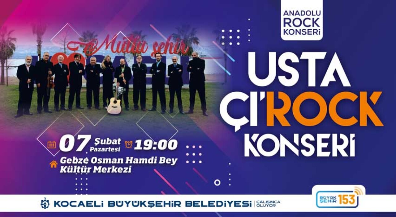 USTA ÇI-ROCK konserleri başlıyor