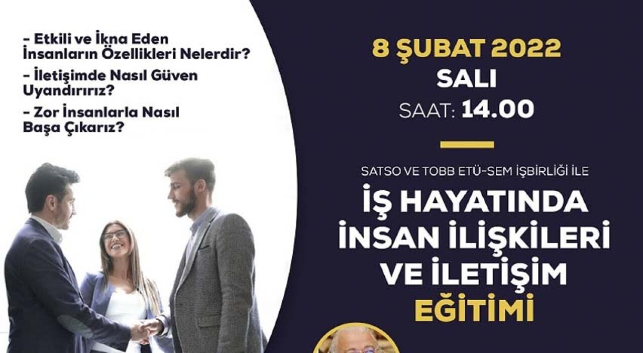 İş Hayatında İnsan İlişkileri ve İletişim Eğitimi