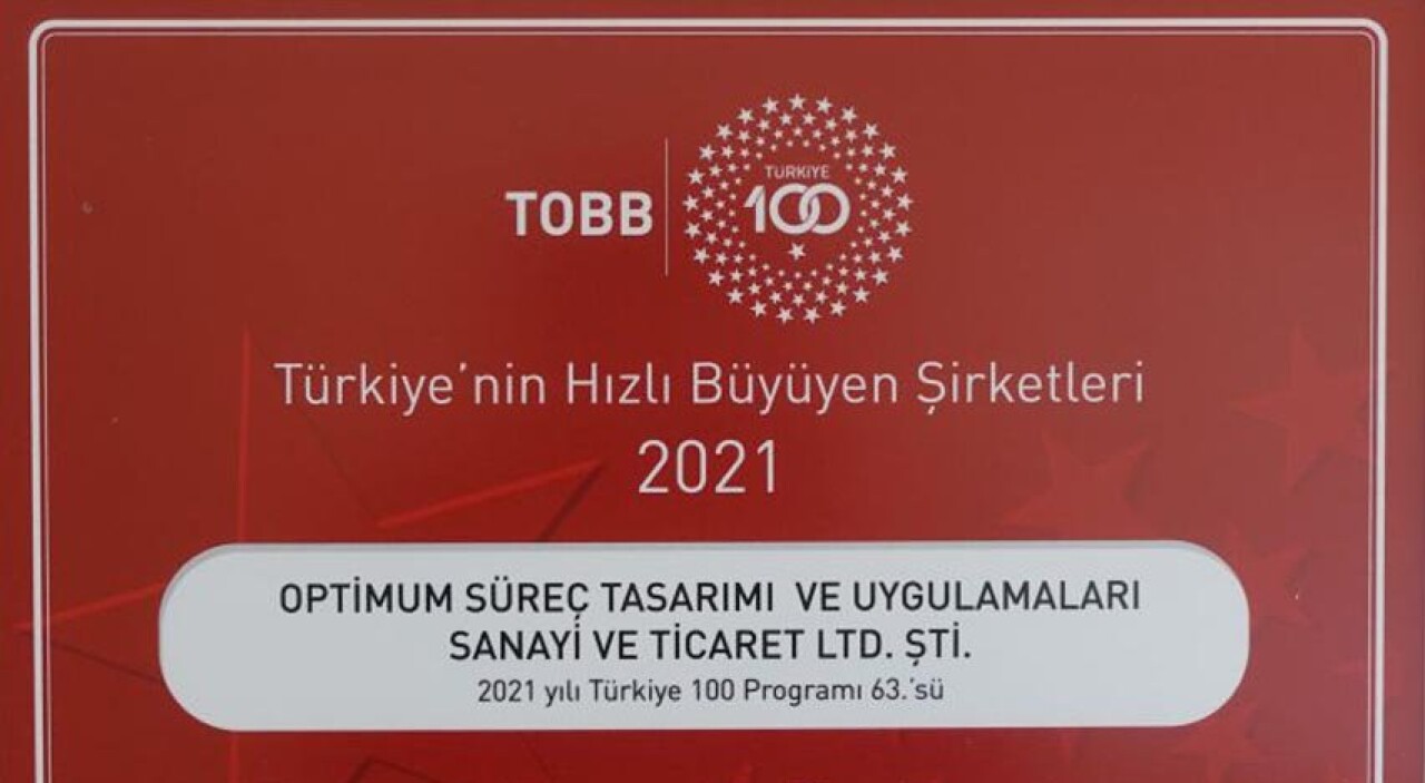 OPTİMAK TOBB 100’de