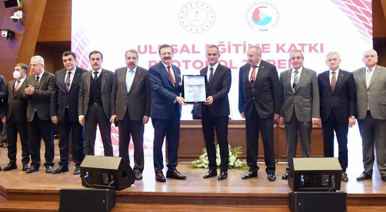 TOBB'dan 154 İlçede 154 Yeni Okul