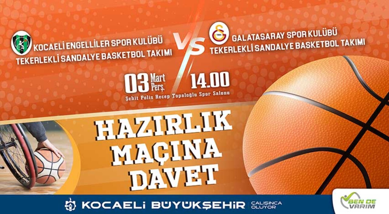 Engelsiz Basketbol Kocaeli’de