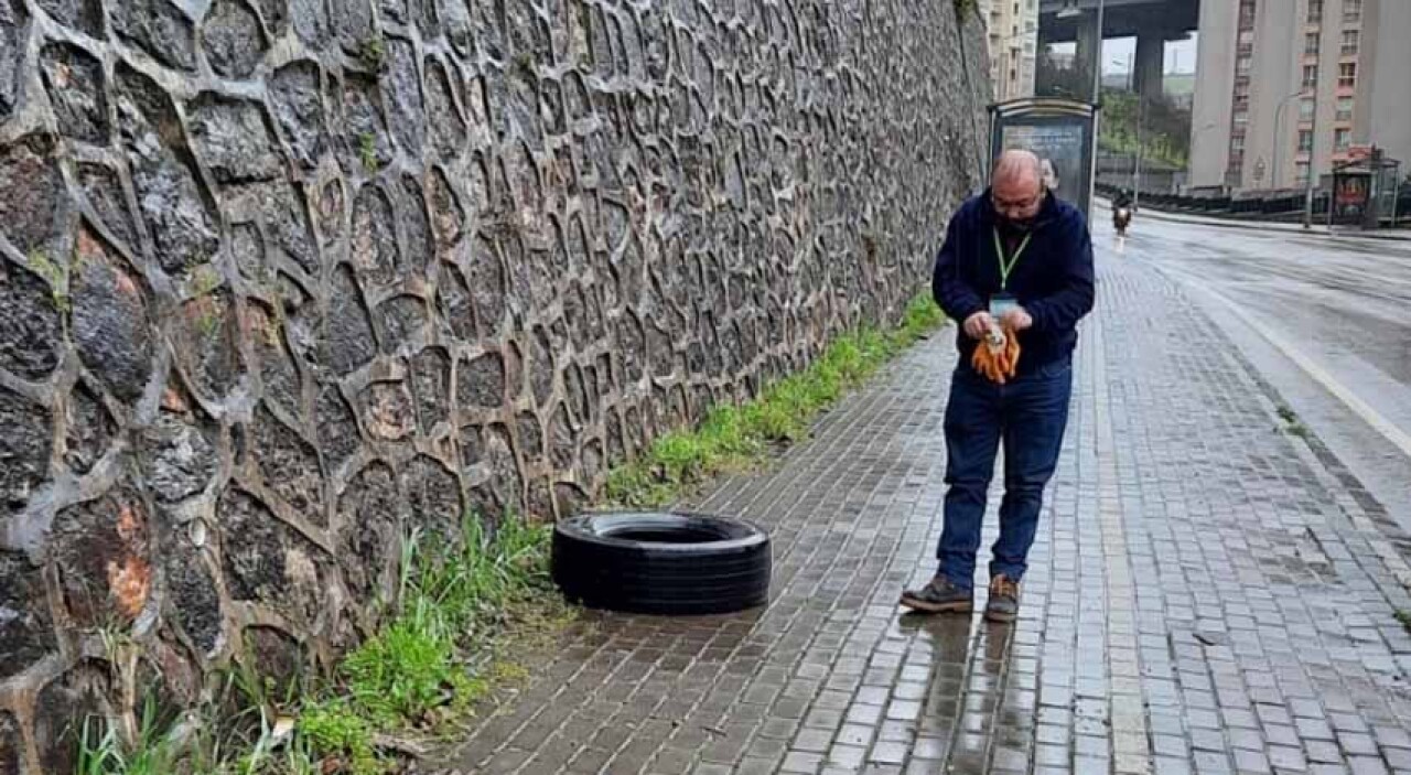 1 Yılda 119 Ton Atık Lastik Toplandı