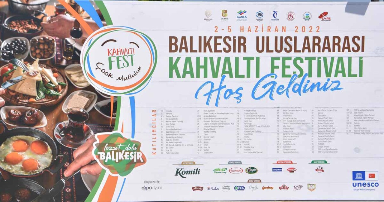 Balıkesir Uluslararası Kahvaltı Festivali için hazırlıklar sürüyor