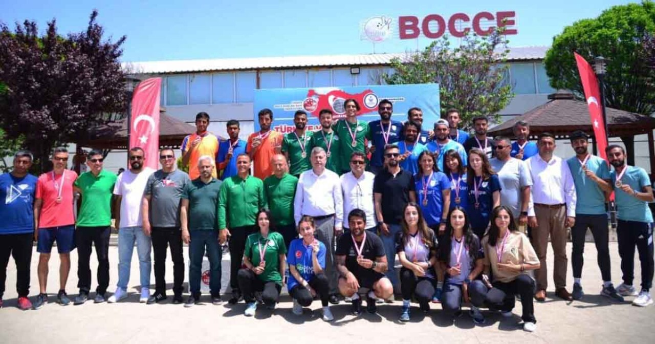 Bir başarı da Bocce branşında geldi