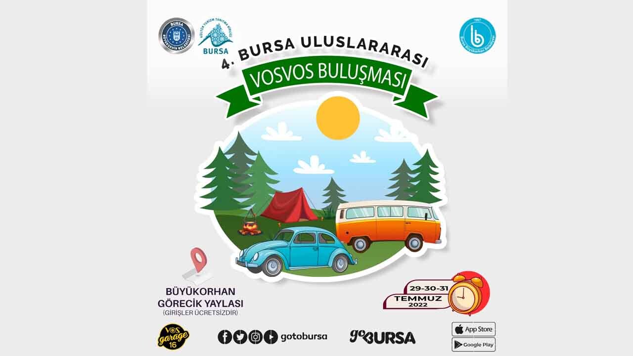 4. Bursa Uluslararası Vosvos Buluşması ertelendi