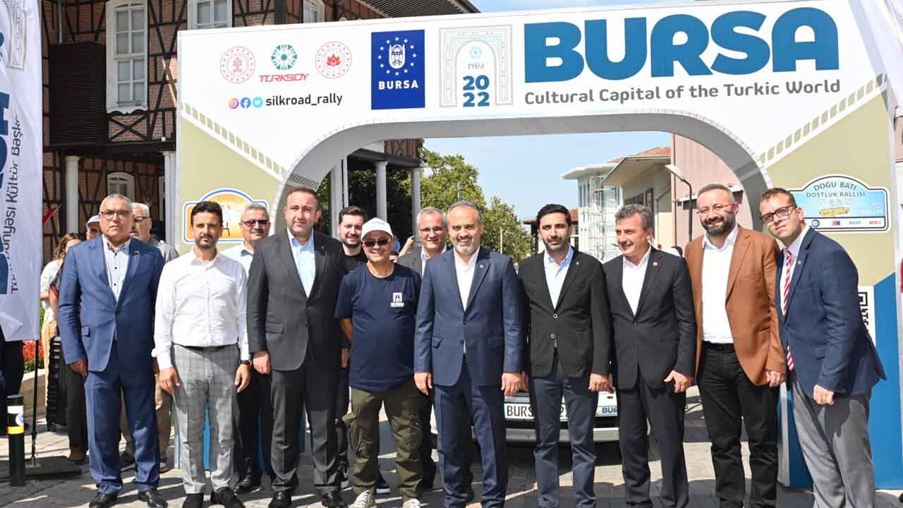 Tuna’dan Orhun’a İpek Yolu Rallisi’ Bursa’da