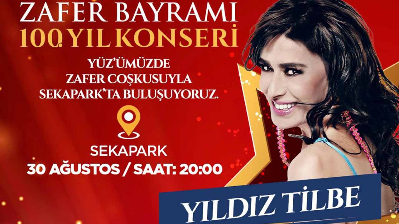 Kocaeli’de Zafer Bayramı coşkusu Yıldız Tilbe ile yaşanacak