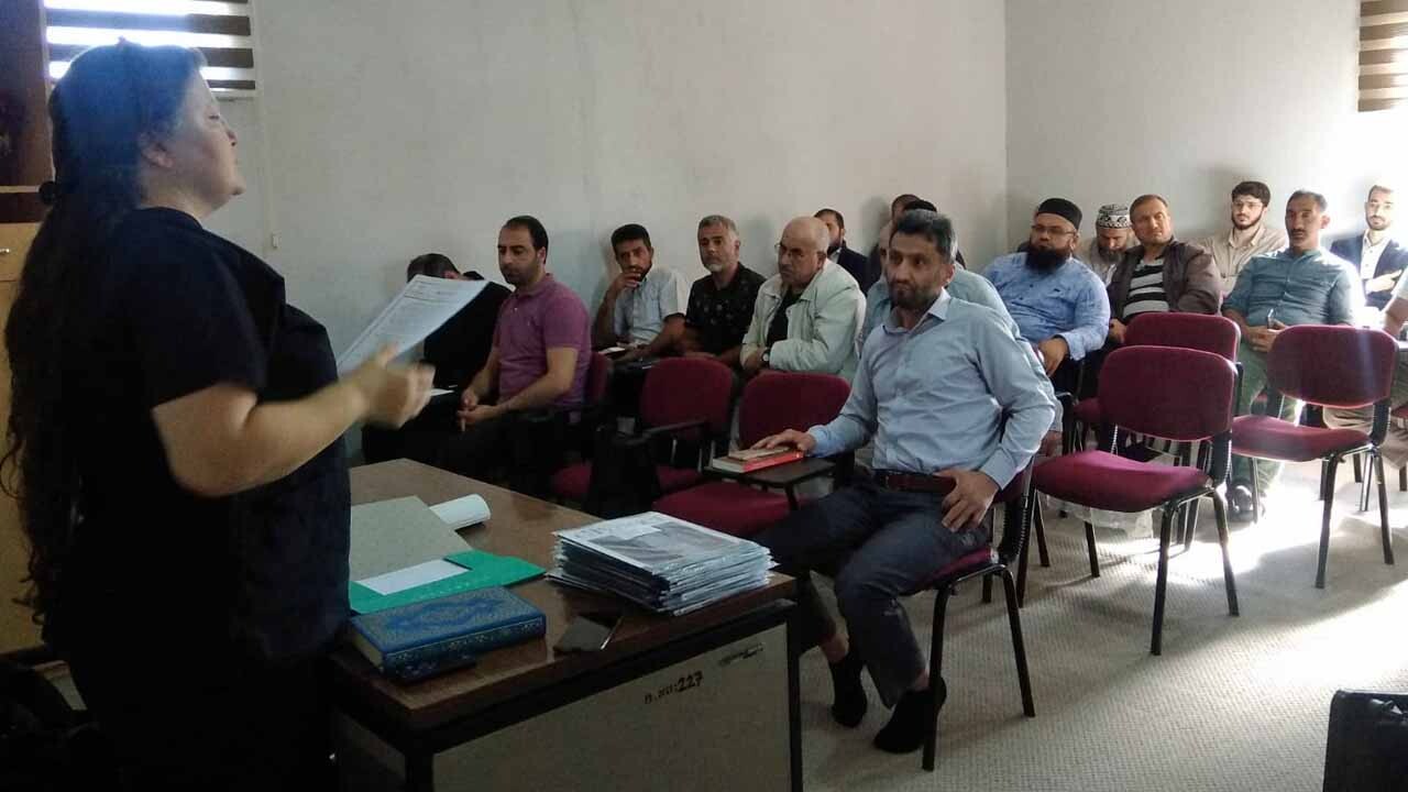 Bilecik'te din görevlilerine prostat kanseri farkındalık semineri verildi