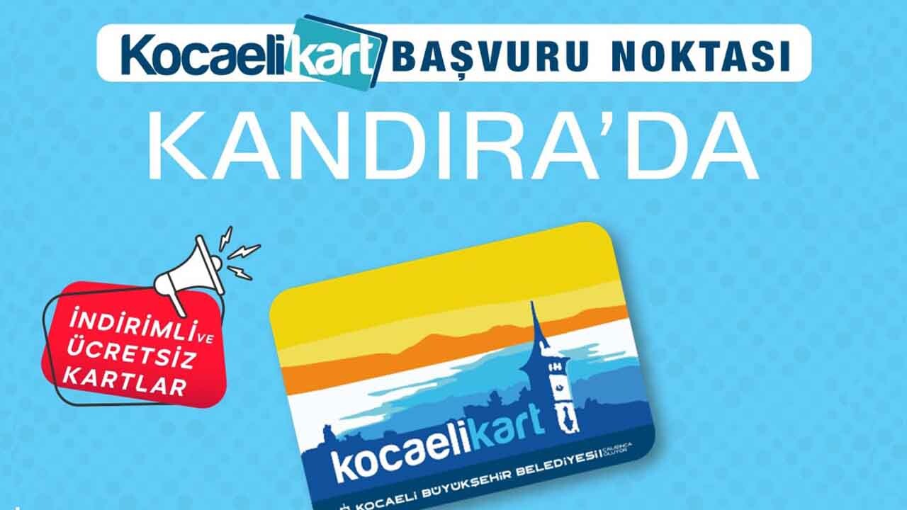 Kandıra’ya geçici seyahat kart ofisi açılıyor