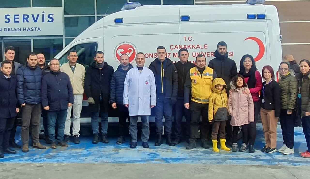 Deprem Bölgesine Bir Destek de ÇOMÜ Hastanesinden