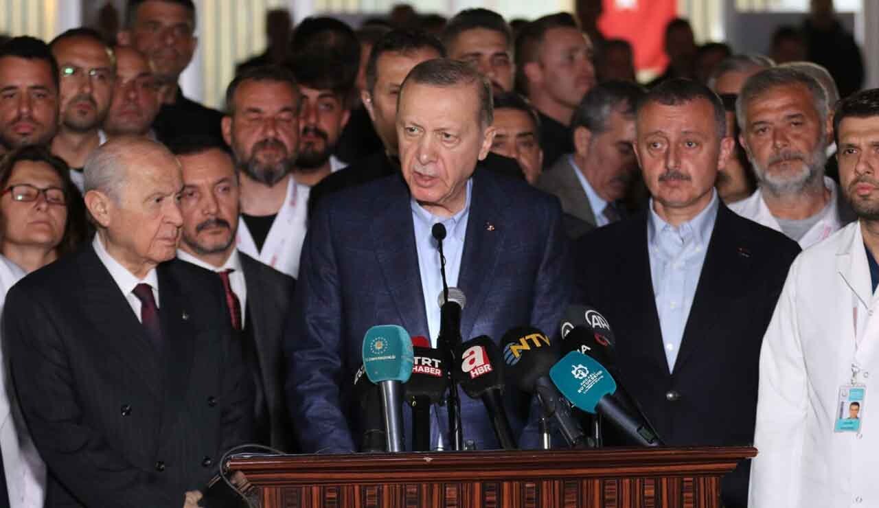 Cumhurbaşkanı Erdoğan, Başkan Büyükakın'a takdirlerini iletti