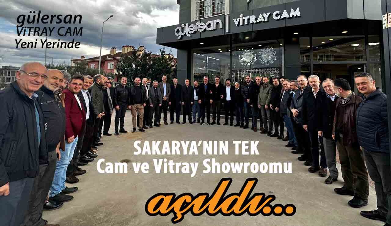 Sakarya’nın Tek Cam ve Vitray Showroomu Açıldı