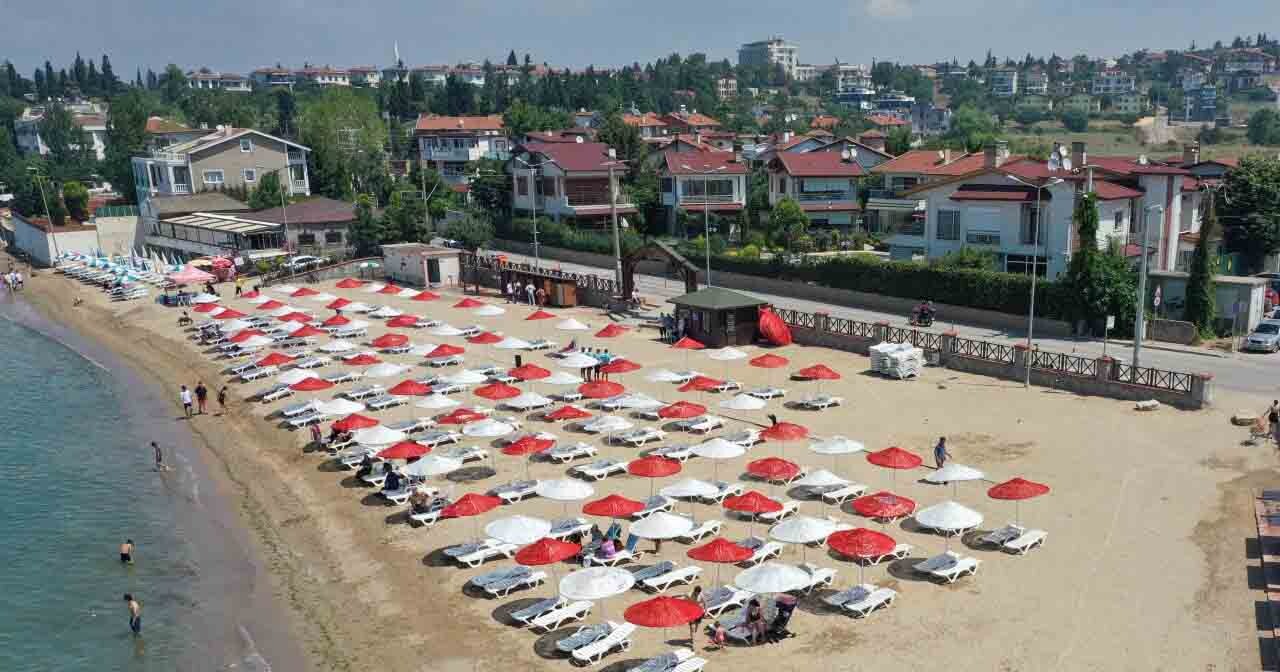 Kocaeli’nin plajları yaza hazır