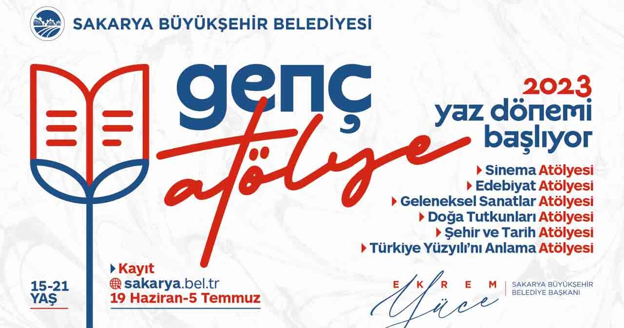 Gençlerin atölyesinde yaz dönemi başlıyor; kayıtlar 19 Haziran’da