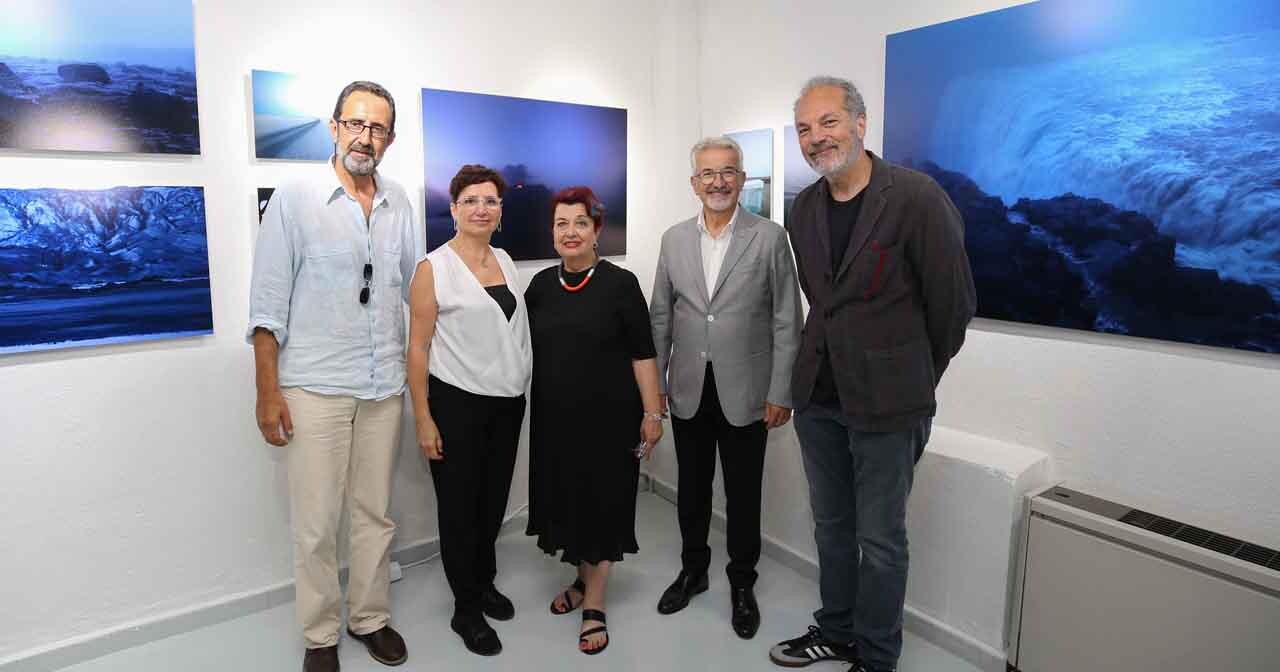 “Tükenmez Umut Mavisi” sergisi Fotoğraf Müzesi’nde açıldı