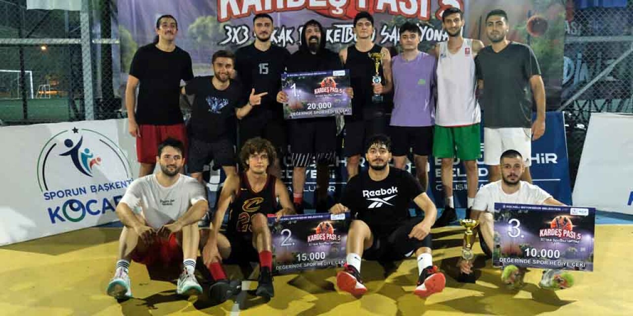 Sokak Basketbolu Turnuvası heyecan dolu final maçıyla tamamlandı