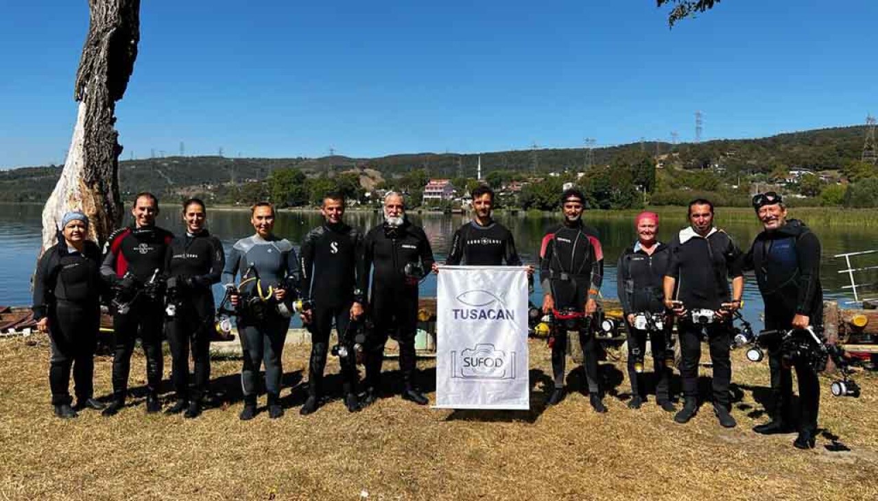 Sapanca Gölü’nün su altı canlıları kayıt altına alınıyor