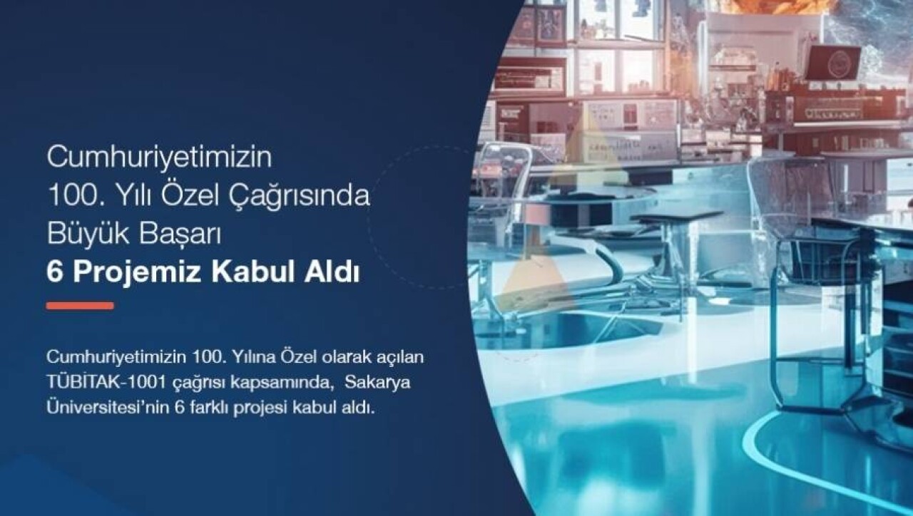 SAÜ’den TÜBİTAK Projelerinde Büyük Başarı