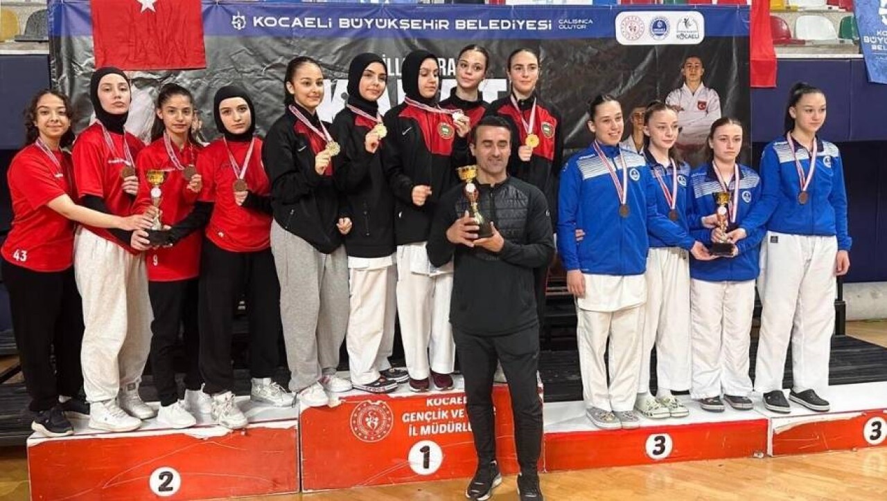 Karate Lig Finalinde Körfez Gençlerbirliği’nden büyük başarı