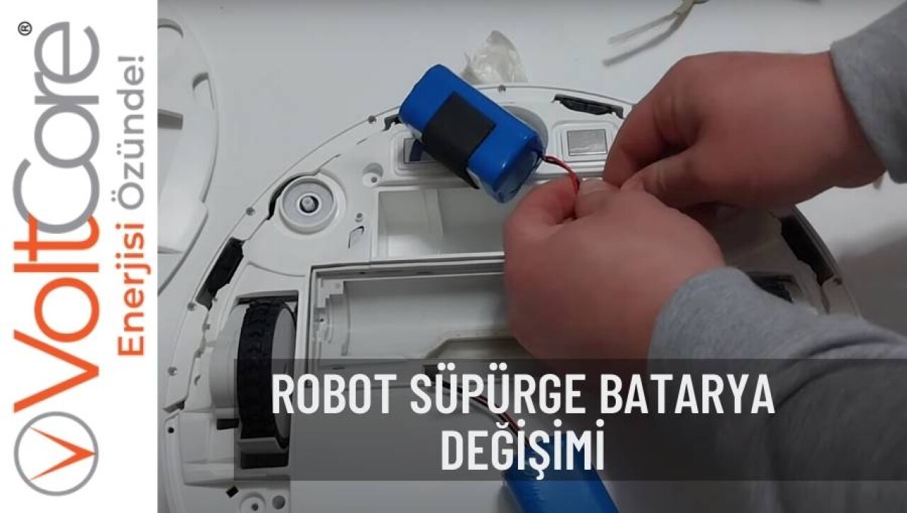 Robot Süpürge Batarya Değişimi