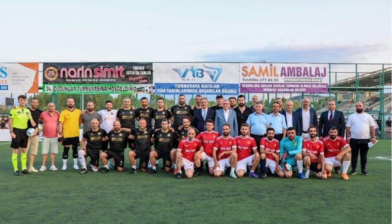 34. Sakarya Olgunlar Futbol Turnuvası Başladı