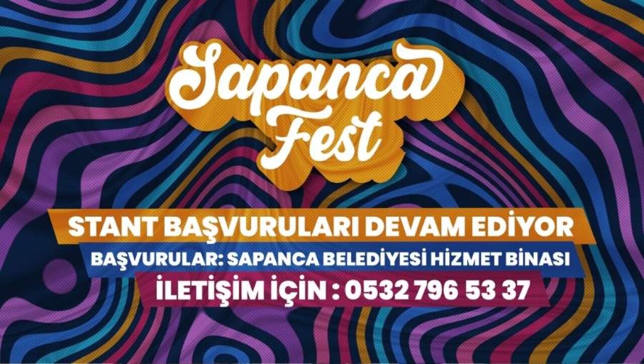 Sapanca’da “Sapanca Fest” Başlıyor