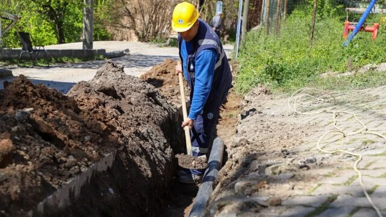 İlk etap çalışmalarında son 600 metre