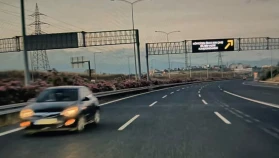 Osman Gazi Köprüsü’nde ters yönden gelen araç korku dolu anlar yaşattı