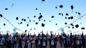 Düzce Üniversitesi’nde mezuniyet heyecanı başladı