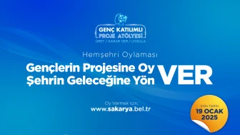 Sakarya'da Gençler Şehrin Geleceğine Yön Verecek! Hemşehri Oylaması Başladı