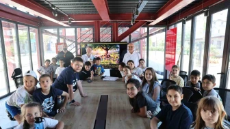 Nilüfer’de çocuklar bu yaz toprağın izinde