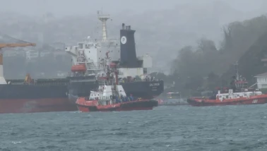 İstanbul Boğazı’nda arıza yapan gemi kurtarıldı