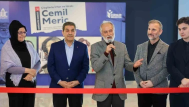 Esenler’de Cemil Meriç karikatür sergisi sanatseverlerle buluştu