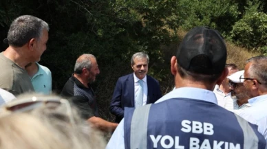 “30 iş makinası 35 kişilik ekiple ilçe ulaşımına güç katıyoruz”