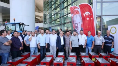Bursa Büyükşehir’den kırsal mahallelere ekipman desteği