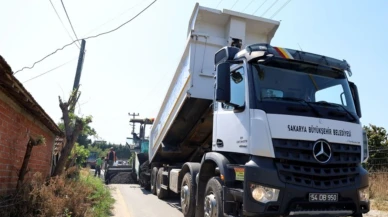 Serdivan’ın 3 önemli mahallesine bağlantıyı sağlayan hat sil baştan