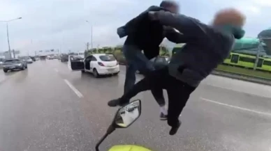 Uçan tekmelerin sonu gözaltında bitti