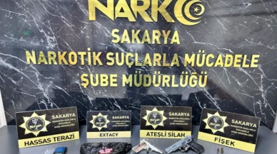 Sakarya'da uyuşturucu operasyonlarında yakalanan 5 şüpheli tutuklandı
