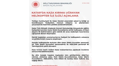 Katar’da askeri helikopter kazası: 3 Türk personel şehit