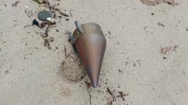 Çatalca’da kıyıya vuran füze başlığı imha edildi