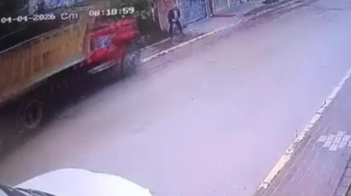 Freni boşalan kamyon dehşet saçtı: Yaşlı adam feci şekilde can verdi