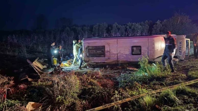 İznik’te feci kaza: 1 ölü, 12 yaralı