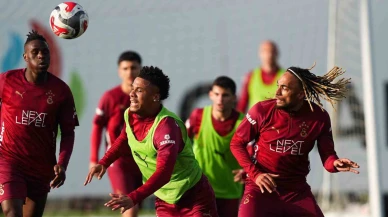 Galatasaray, Gençlerbirliği maçı hazırlıklarını sürdürdü