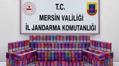 Mersin’de 650 gümrük kaçağı elektronik sigara ele geçirildi
